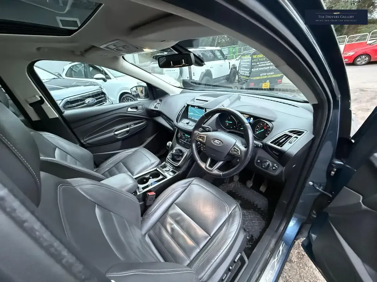 Used Ford Kuga Titanium X 150 HP (110 kW) 2018 Blue SUV