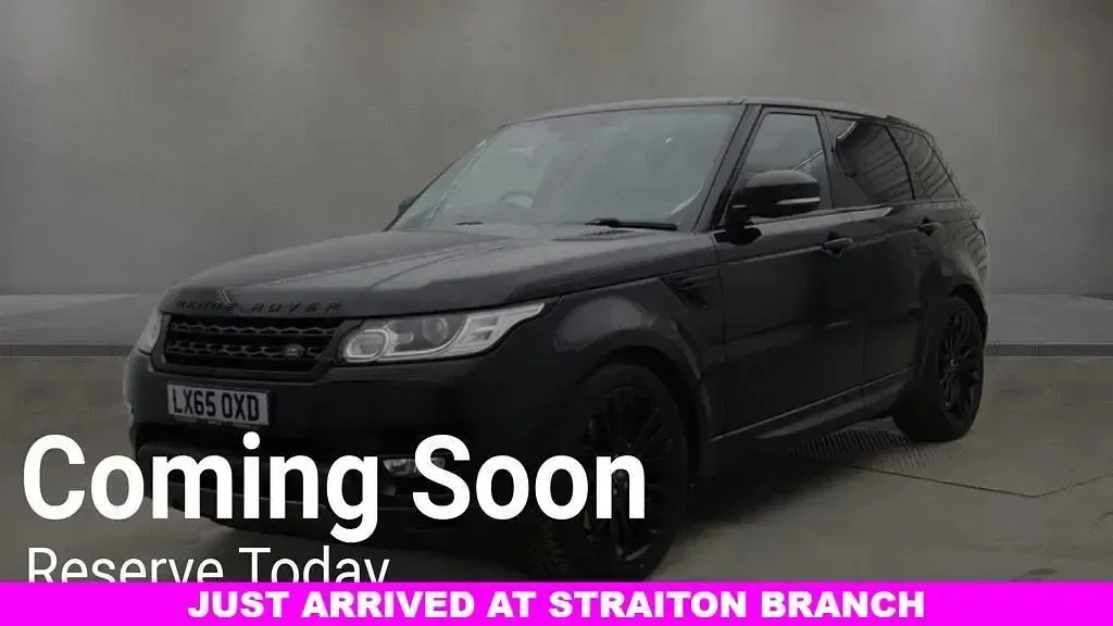 Used Land Rover Range Rover Sport HSE Dynamic 306 HP (225 kW) 2015 Black SUV