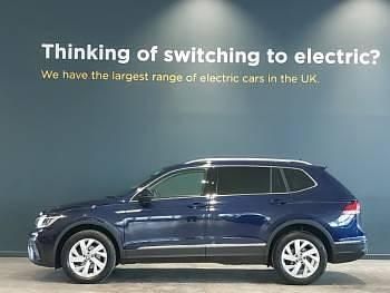 Used VW Tiguan Allspace Life 150 HP (110 kW) 2022 Blue SUV