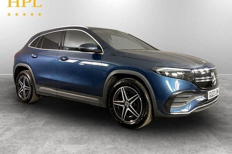 Used Mercedes EQA250 AMG line 139 kW (190 HP) 2022 Blue SUV
