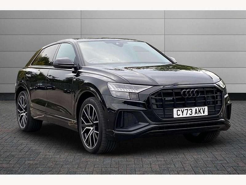 Black Used 2023 Audi Q8 S-Line SUV | £49,950 (Fair price) - Image 1/4