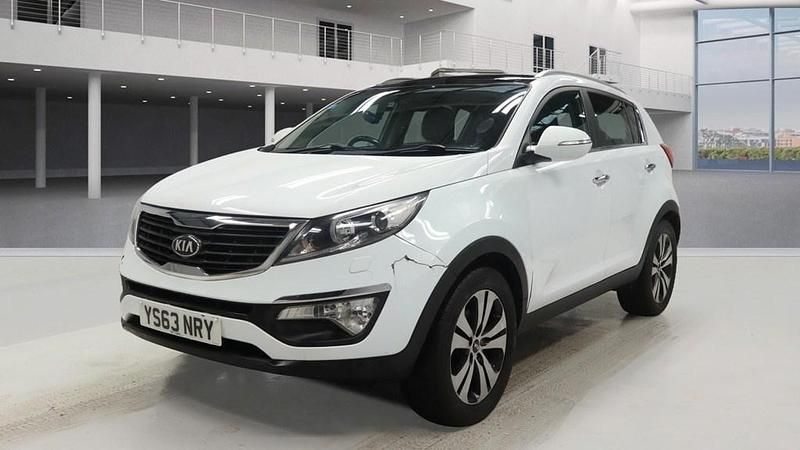 Used Kia Sportage 115 HP (84 kW) 2014 White SUV