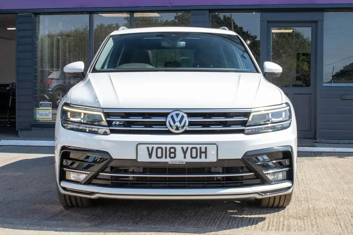 Used VW Tiguan R-line 240 HP (176 kW) 2018 White SUV