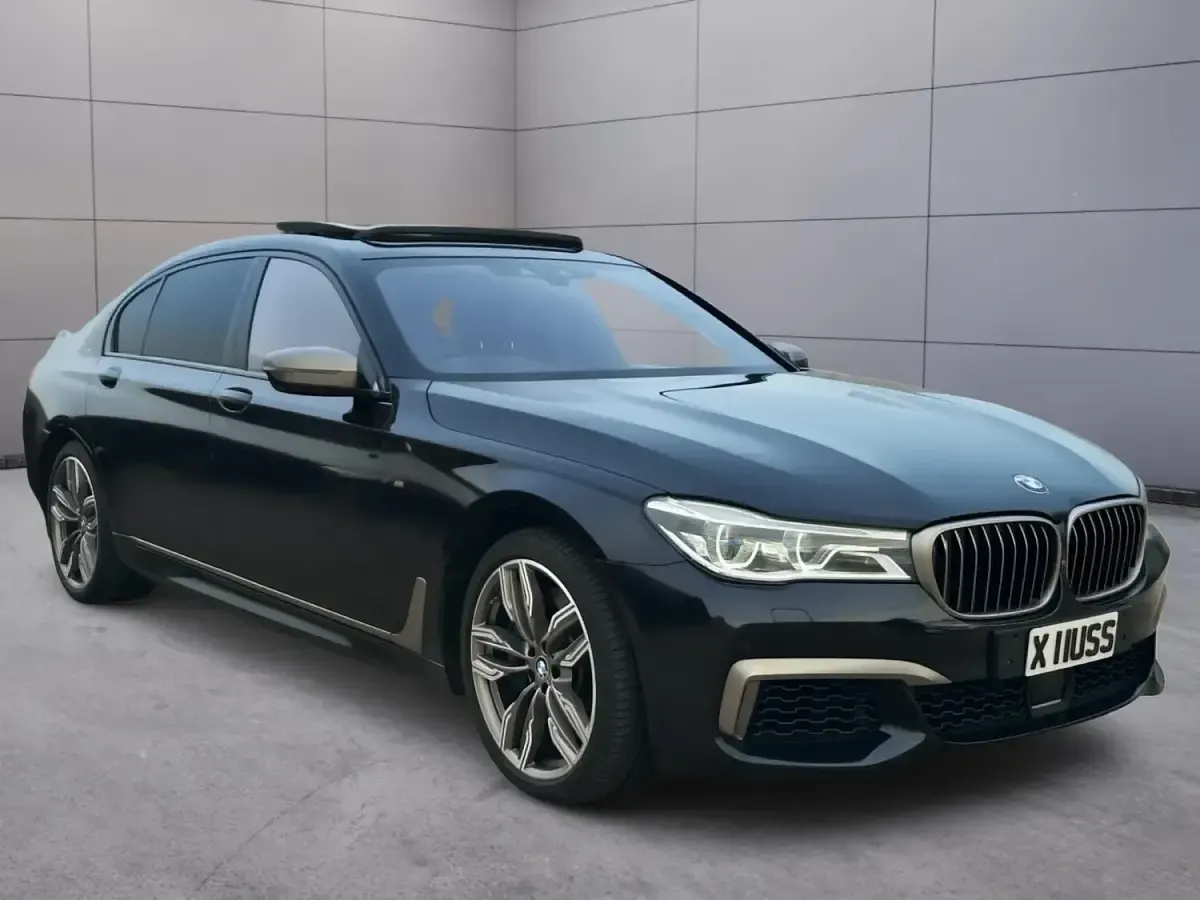 Used BMW M760 M Sport 2018 Black Sedan