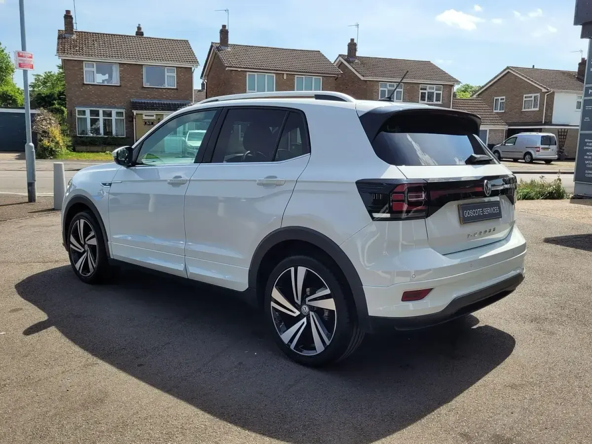 Używany VW T-Cross R-line 2019 Biały SUV