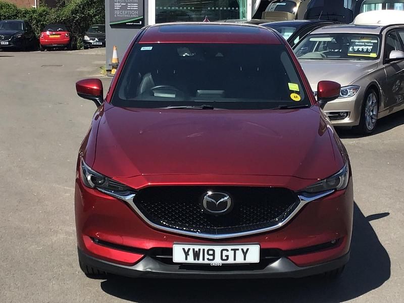 Second-hand Mazda CX-5 Inclusive 165 CP (121 kW) 2019 Roșu SUV