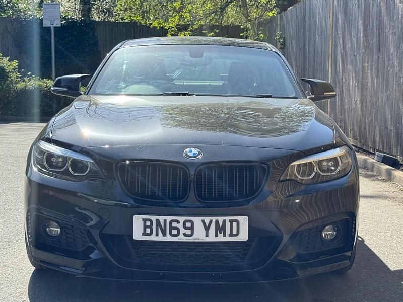 Begagnad BMW 218 M Sport 2019 Svart Sportkupé