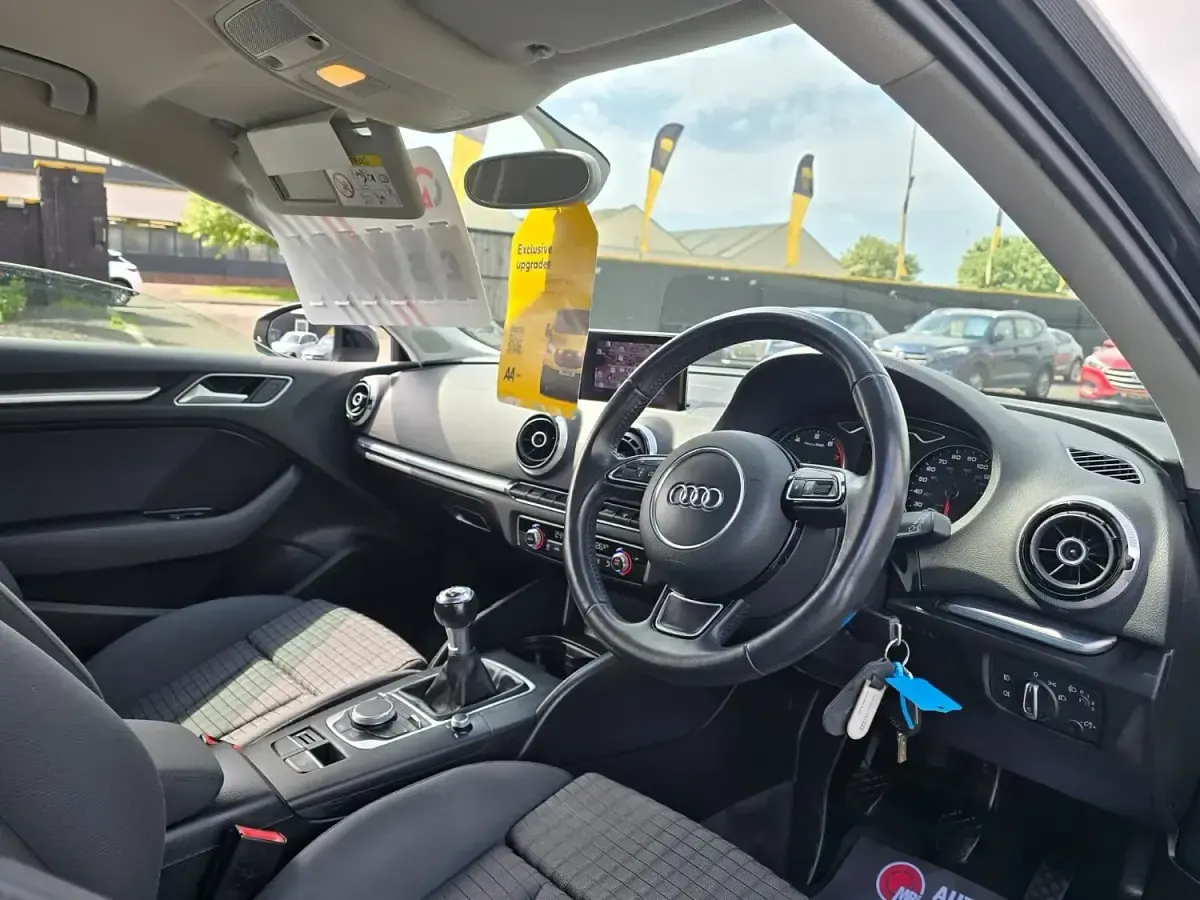Used Audi A3 Sport 122 HP (89 kW) 2014 Black Hatchback