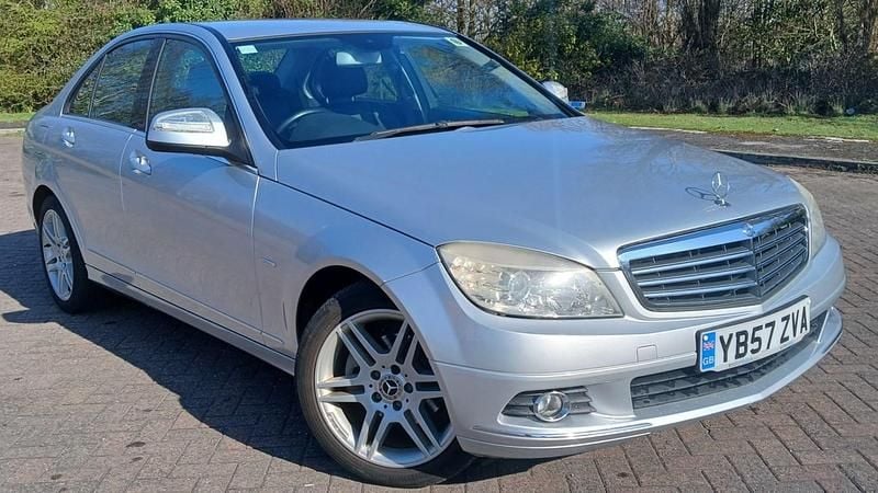 Used Mercedes C180 Elegance 156 HP (114 kW) 2008 Silver Sedan