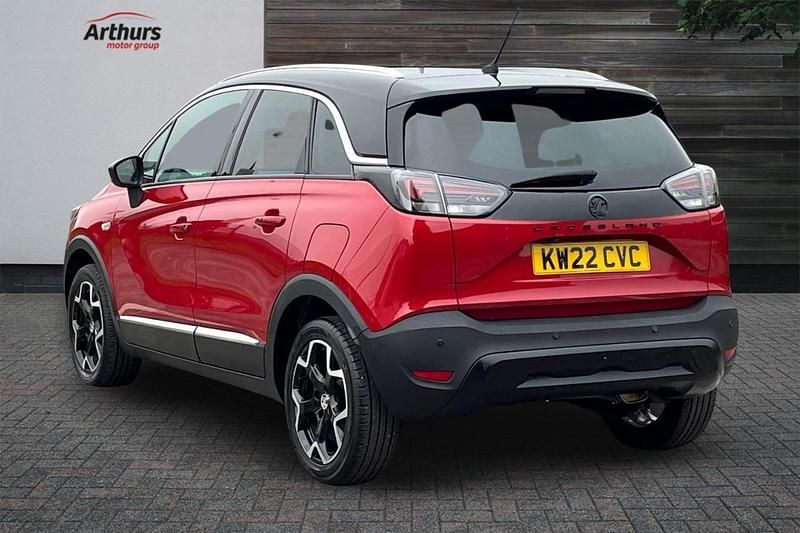 Used Vauxhall Crossland Ultimate 108 HP (79 kW) 2022 Red SUV