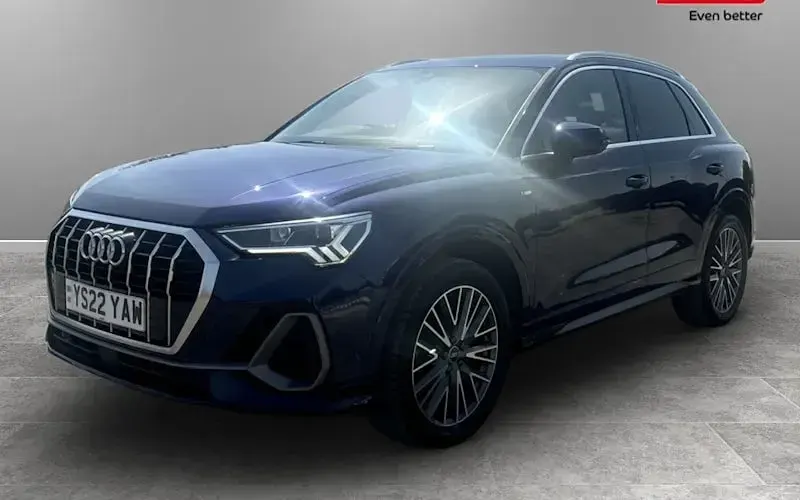 Used Audi Q3 S-Line 150 HP (110 kW) 2022 Blue SUV