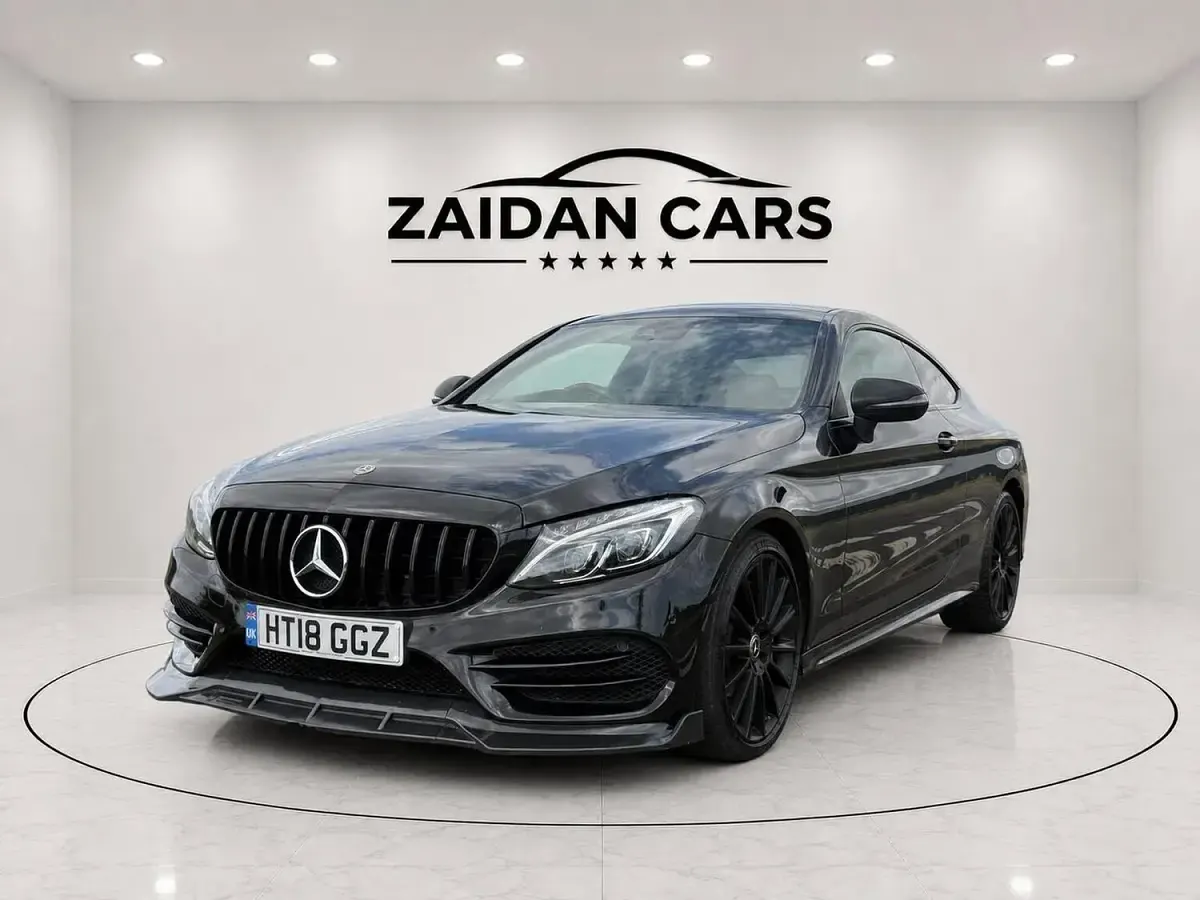 Used Mercedes C250 Premium 2018 Black Coupe