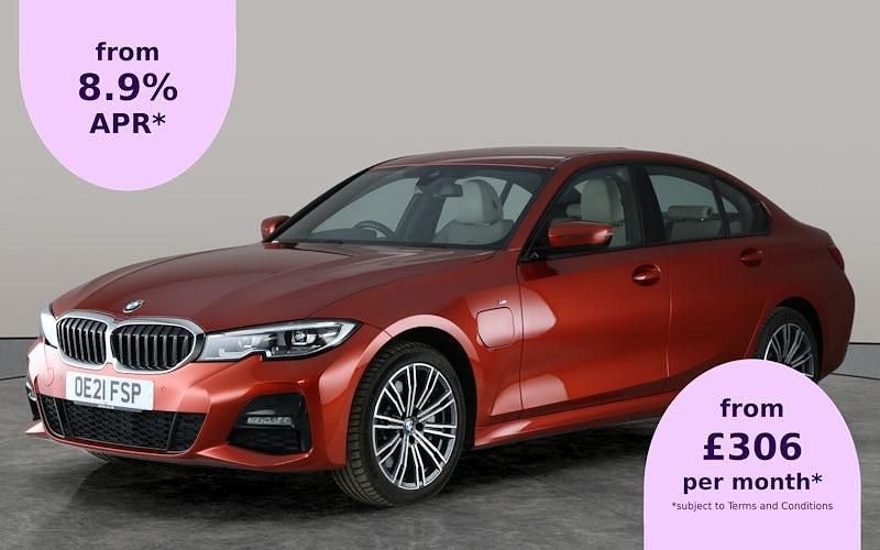 Orange Used 2021 BMW 330e M Sport Sedan | £20,907 (Good price) - Image 1/2