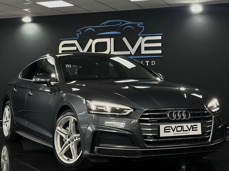 Used Audi A5 Sportback S-Line 190 HP (139 kW) 2017 Grey Hatchback