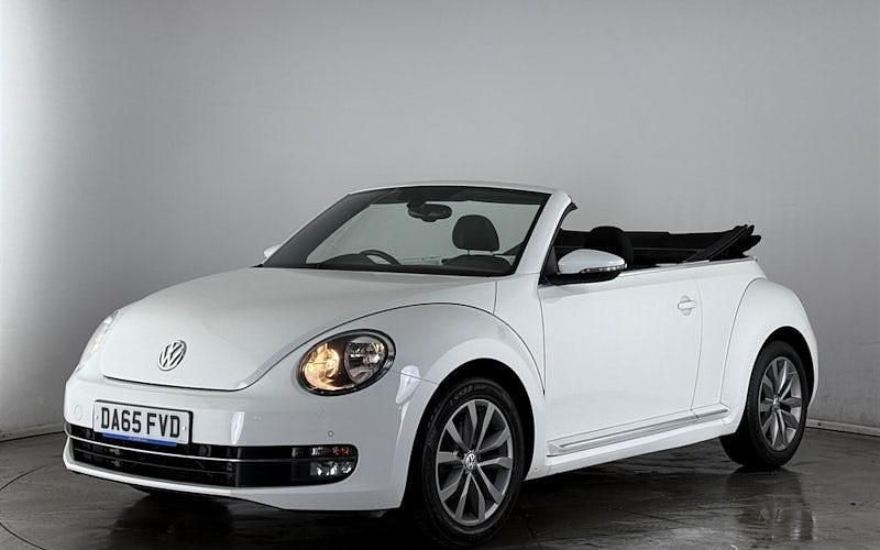Used VW Beetle Cabriolet Design 150 HP (110 kW) 2015 White Cabriolet
