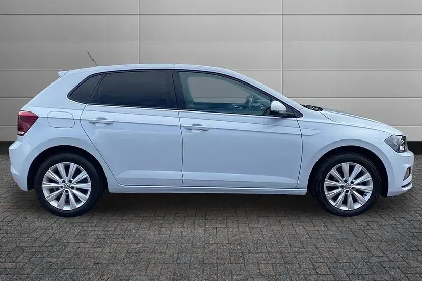 Used VW Polo Match 95 HP (69 kW) 2020 Pure white Hatchback