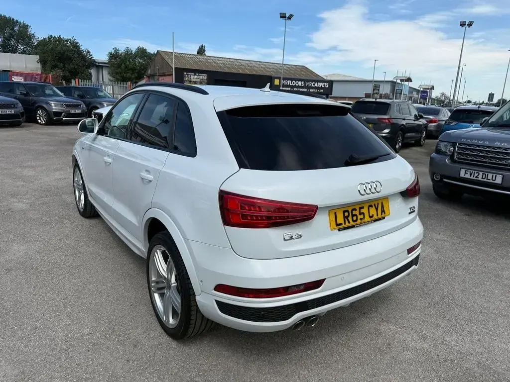 Used Audi Q3 S-line plus 184 HP (135 kW) 2015 White SUV