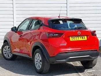 Used Nissan Juke Visia 114 HP (83 kW) 2023 Red SUV