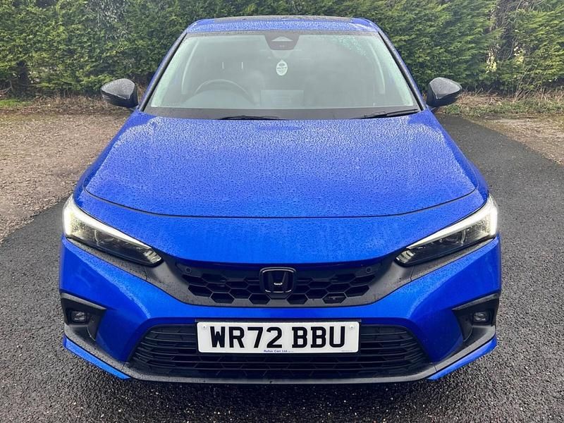 Used Honda Civic Advance 2022 Blue Hatchback