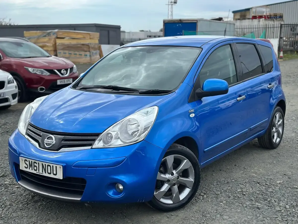 Used Nissan Note N-TEC 2011 Blue Hatchback