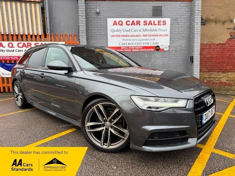 Grey Used 2017 Audi A6 Black Edition Estate | £10,990 (Fair price) - Image 1/4