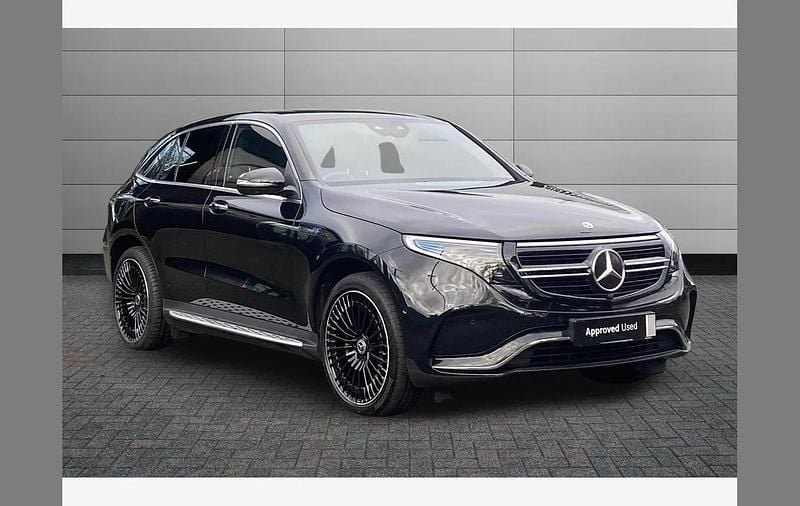 Obsidian black Used 2022 Mercedes EQC400 AMG Line Premium Plus SUV | £30,850 (A bit pricey) - Image 1/4