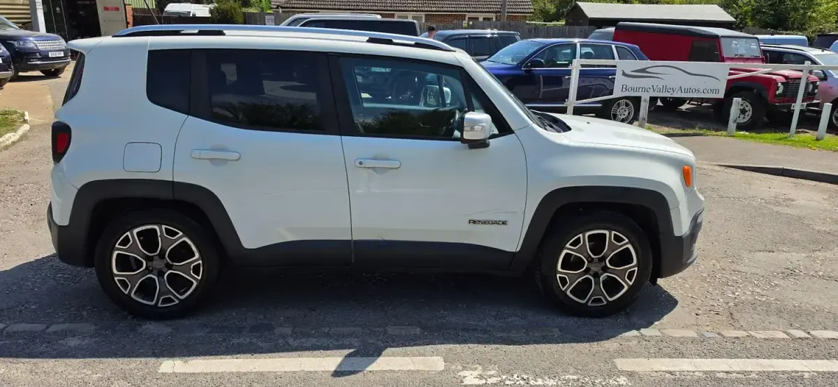 Usado Jeep Renegade Limited 120 HP (88 kW) 2015 Branco SUV