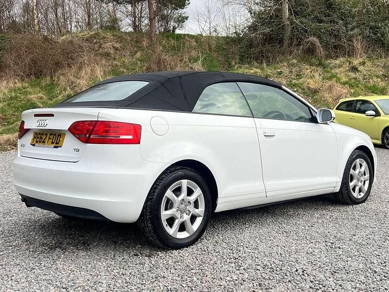 Used Audi A3 Cabriolet Performance 2012 White Cabriolet