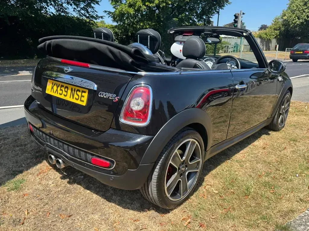 Used Mini Cooper S Cabriolet 2009 Black Cabriolet