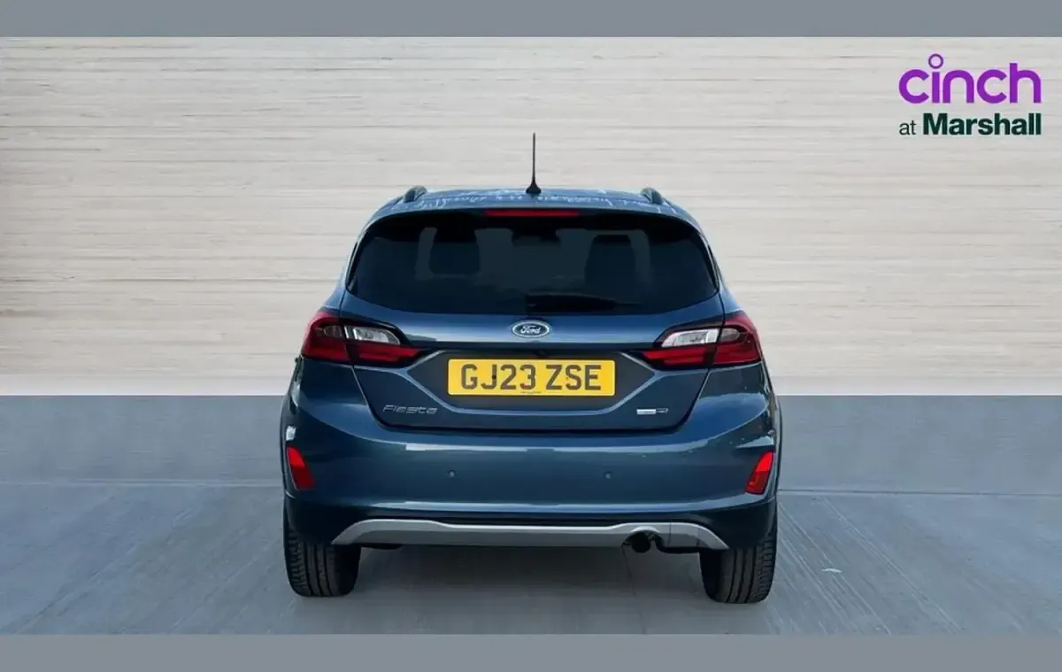 Used Ford Fiesta Active X 125 HP (91 kW) 2023 Blue Hatchback