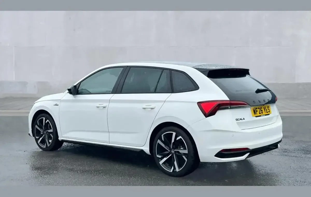 Used Skoda Scala Monte Carlo 150 HP (110 kW) 2026 White Hatchback