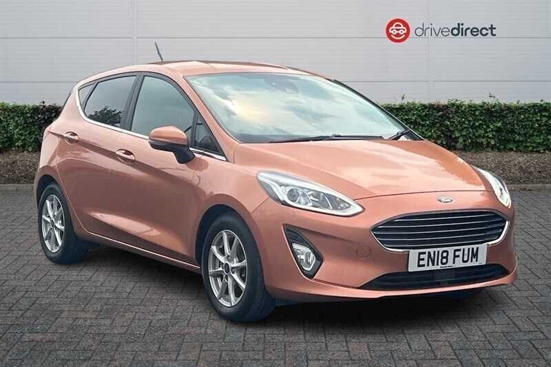 Bronze Used 2018 Ford Fiesta Zetec Hatchback | £10,612 (Fair price) - Image 1/4