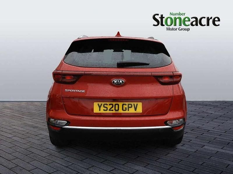 Used Kia Sportage 177 HP (130 kW) 2020 Red SUV