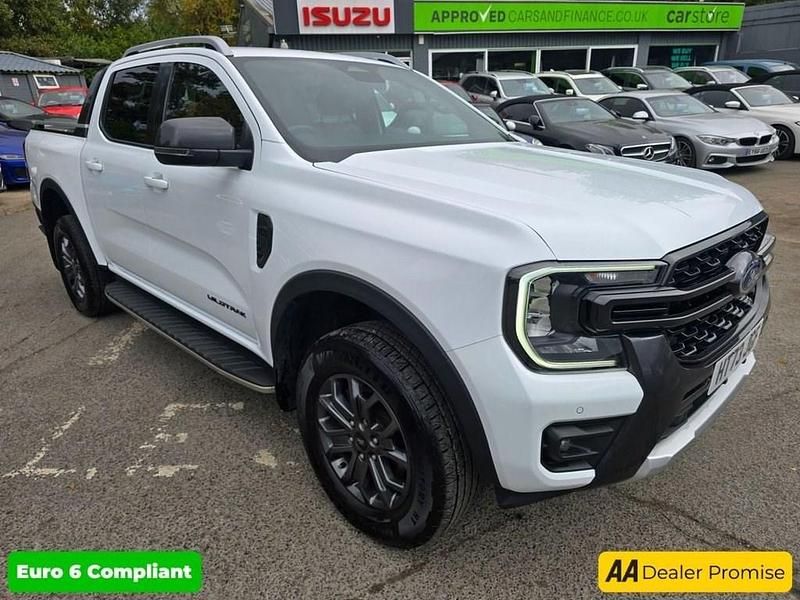 Begagnad Ford Ranger Wildtrack 2023 Vit Pickup