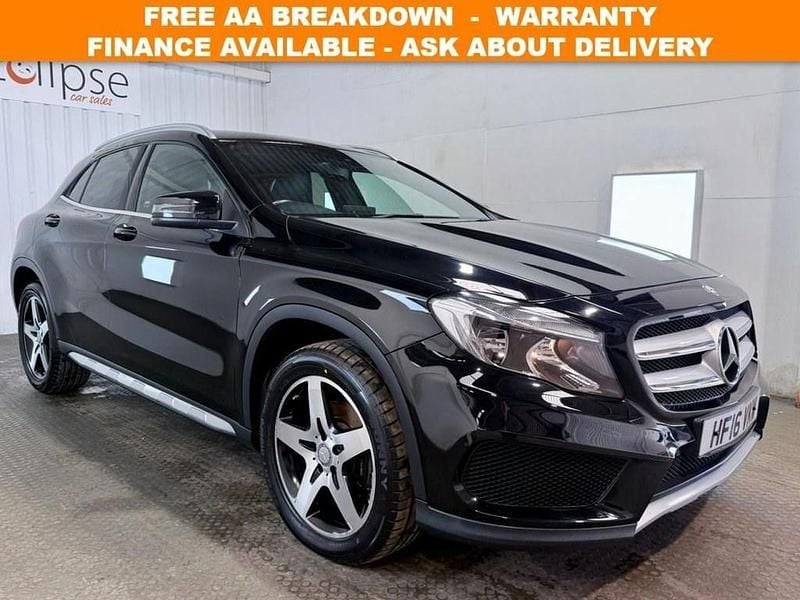 Used Mercedes GLA220 AMG line 177 HP (130 kW) 2016 Black SUV