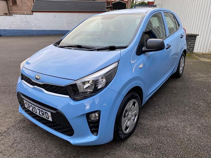Used Kia Picanto 2020 Blue Hatchback