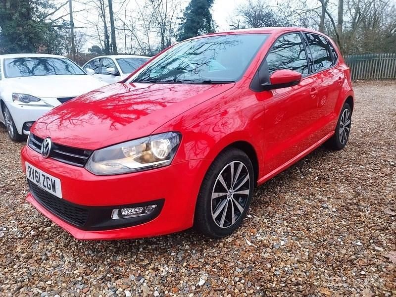 Used VW Polo Match 2011 Red Hatchback