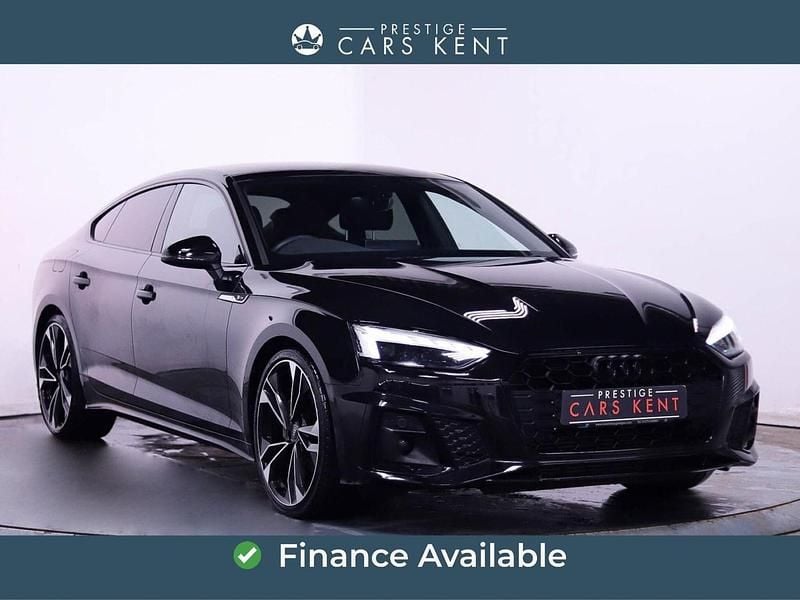 Used Audi A5 Sportback Black Edition 245 HP (180 kW) 2022 Black Hatchback