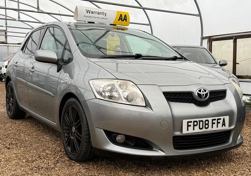 Silver Used 2008 Toyota Auris SR Hatchback | £2,399 (Fair price) - Image 1/4