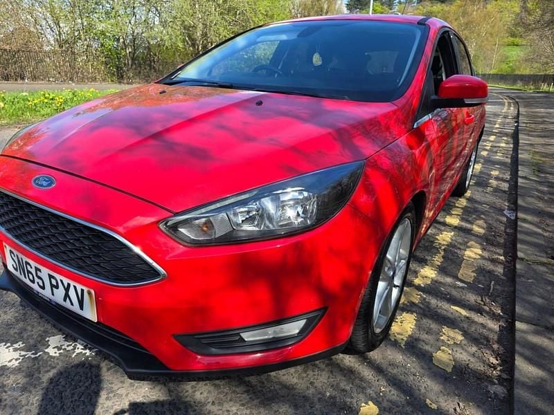 Usado Ford Focus Zetec 2015 Vermelho Citadino