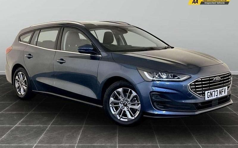 Blue Used 2023 Ford Focus Titanium Estate | £10,995 (Good price) - Image 1/2
