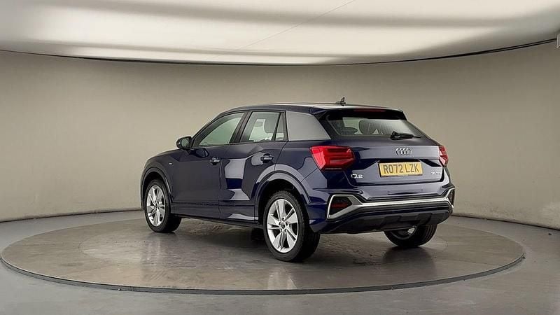 Used Audi Q2 S-Line 150 HP (110 kW) 2022 Navarra blue SUV