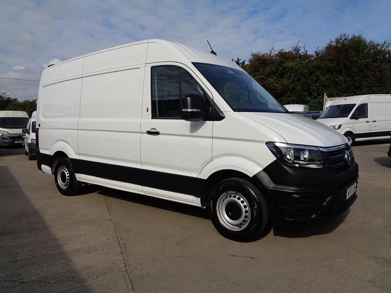 White Used 2021 VW Crafter Trendline Van | £16,750 (Fair price) - Image 1/3