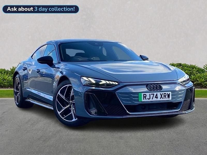 Grey Used 2024 Audi e-tron GT quattro Comfort Sedan | £65,562 - Image 1/4