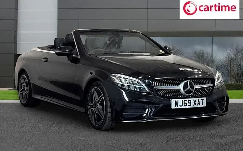 Used Mercedes C200 AMG line 198 HP (145 kW) 2019 Cabriolet