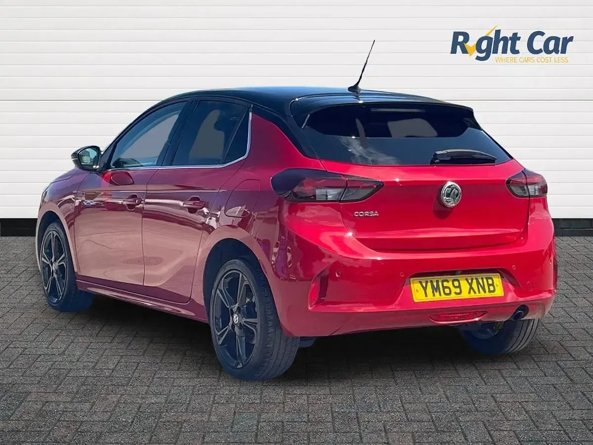 Used Vauxhall Corsa Elite 100 HP (73 kW) 2020 Red Hatchback