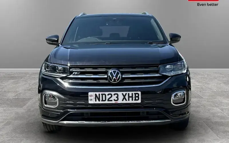 Used VW T-Cross R-line 110 HP (80 kW) 2023 Black SUV