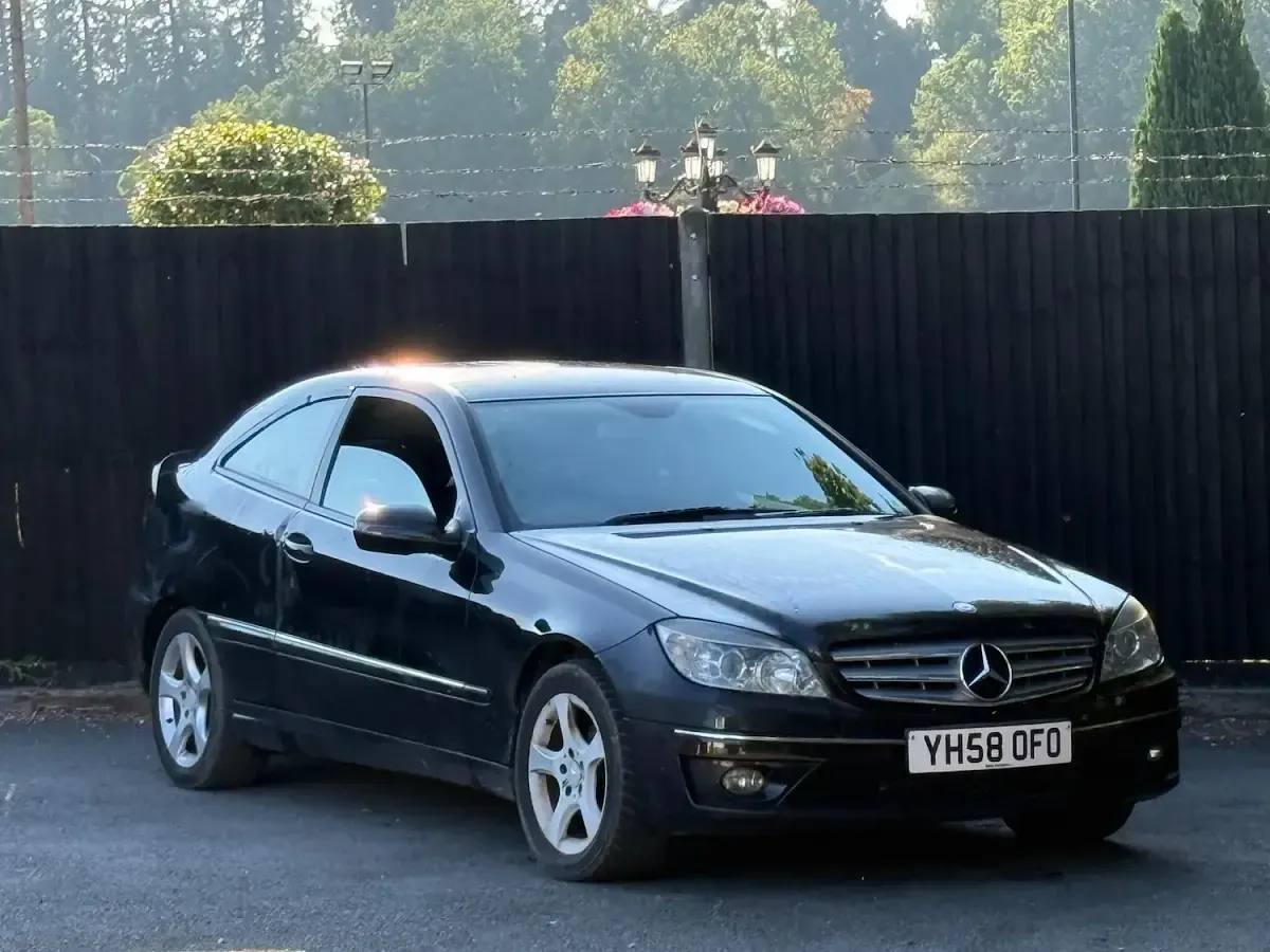 Used Mercedes CLC180 SE 2008 Black Coupe