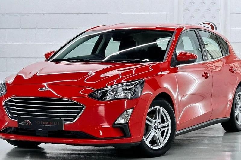 Red Used 2020 Ford Focus Zetec Hatchback | £10,500 (Good price) - Image 1/1