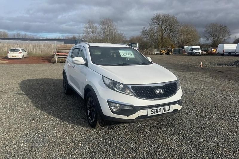 Used Kia Sportage 115 HP (84 kW) 2014 White SUV